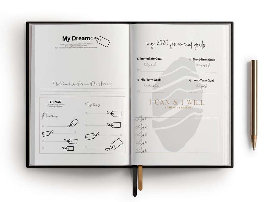 2026 financial goals budget book