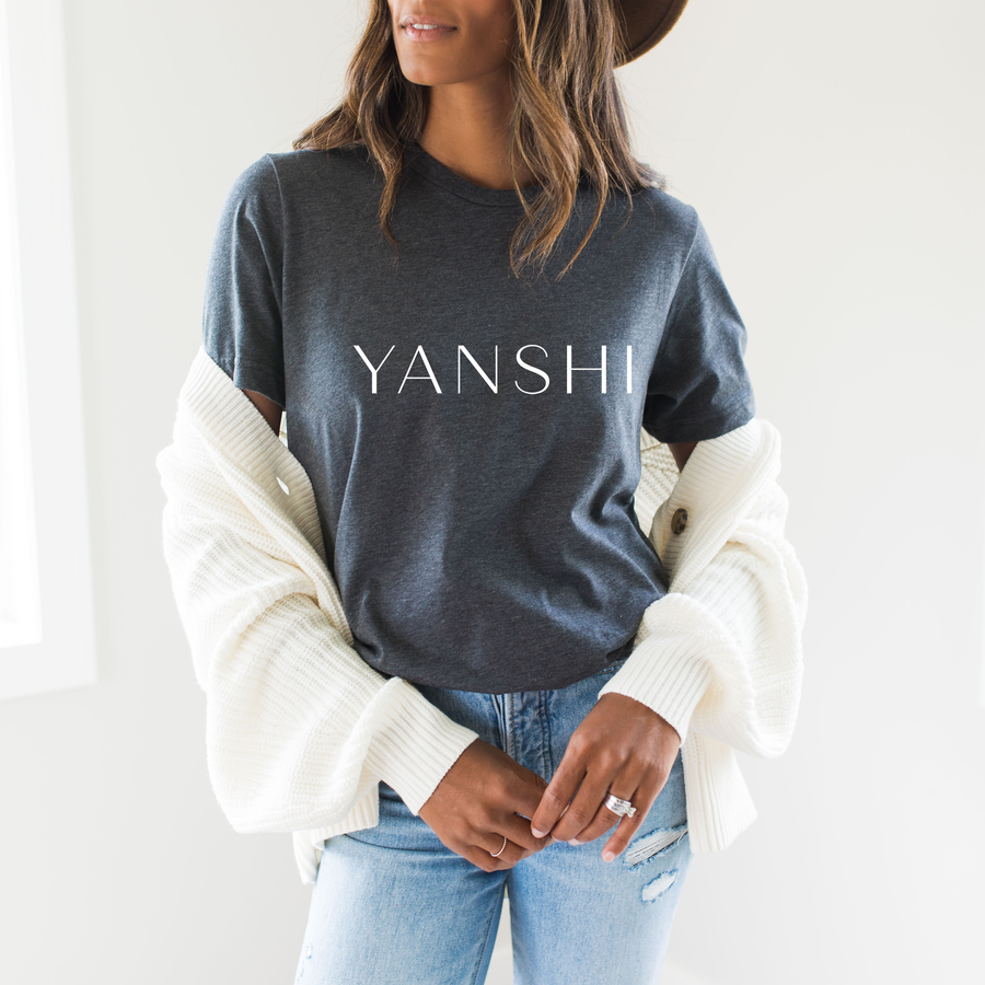 Yanshi T-Shirt Oatmeal Tri-blend Super High Quality, Soft & Luxurious for Men & Women